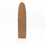 Schmaler Bogen-Form Ganzkörper-Spiegel in Weiß – Moderner Standspiegel für Schlafzimmer & Ankleidezimmer