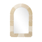 Arkaden-Form Ganzkörper-Spiegel – Steinmuster 拼接 Rahmen Deko-Spiegel für Wohnraum