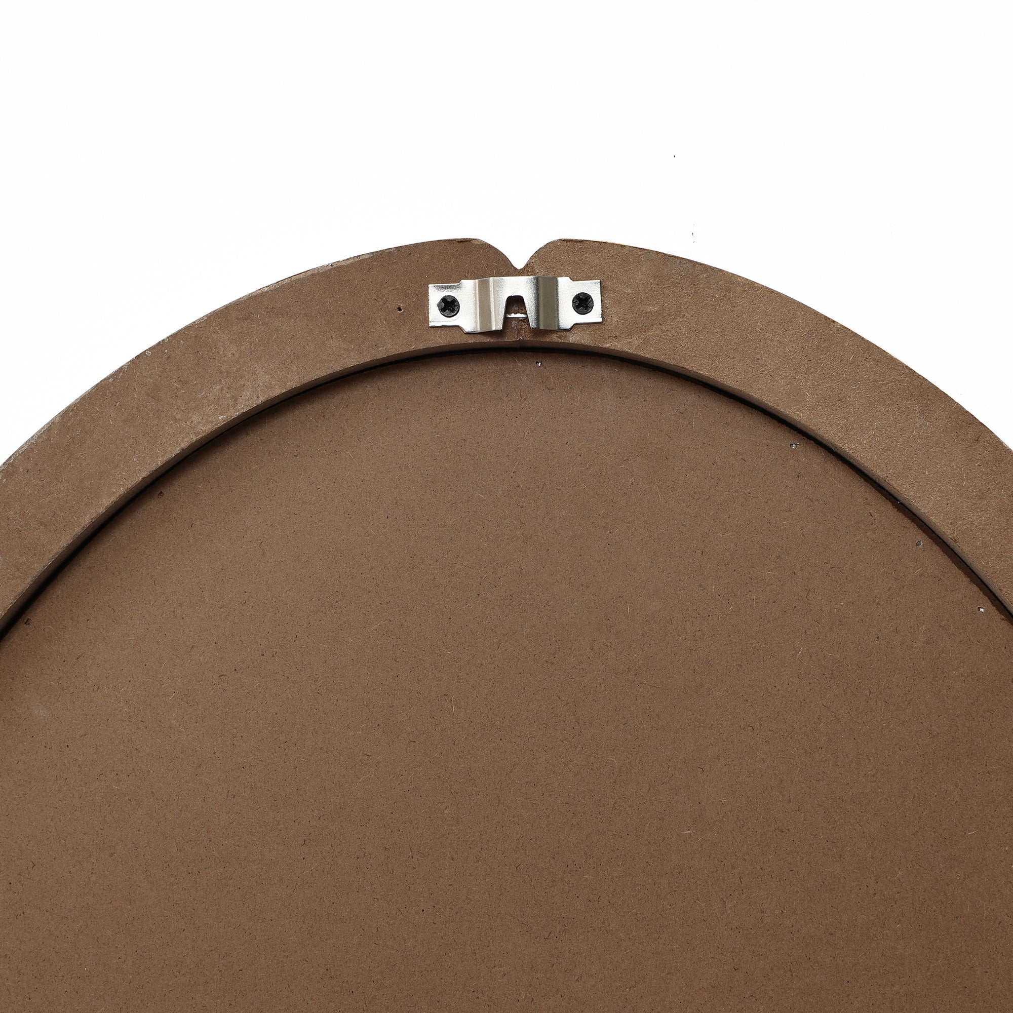 Elliptischer Steinmuster Wandspiegel – Ganzkörper-Spiegel mit Texturiertem Rahmen für Wohnraum