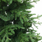 180 cm künstlicher Weihnachtsbaum – Klassisches Design mit 2565 Zweigen (PE+PVC), Ø 120 cm, inkl. stabilem Metallständer