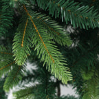 180 cm künstlicher Weihnachtsbaum – Kompaktes Modell mit 1893 Zweige (PE+PVC), Ø 126 cm, inkl. stabilem Metallständer