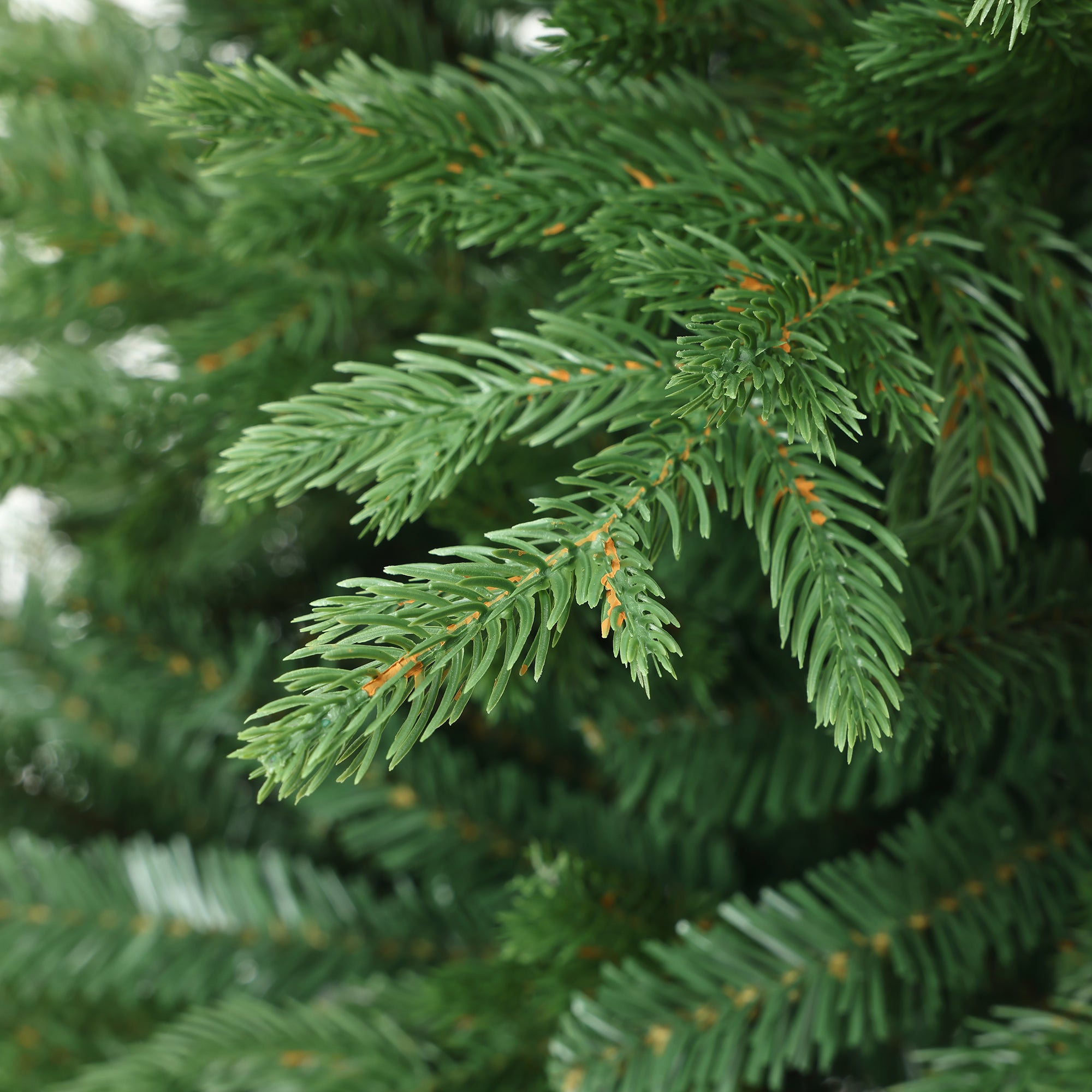 180 cm künstlicher Weihnachtsbaum – Klassisches Design mit 2565 Zweigen (PE+PVC), Ø 120 cm, inkl. stabilem Metallständer