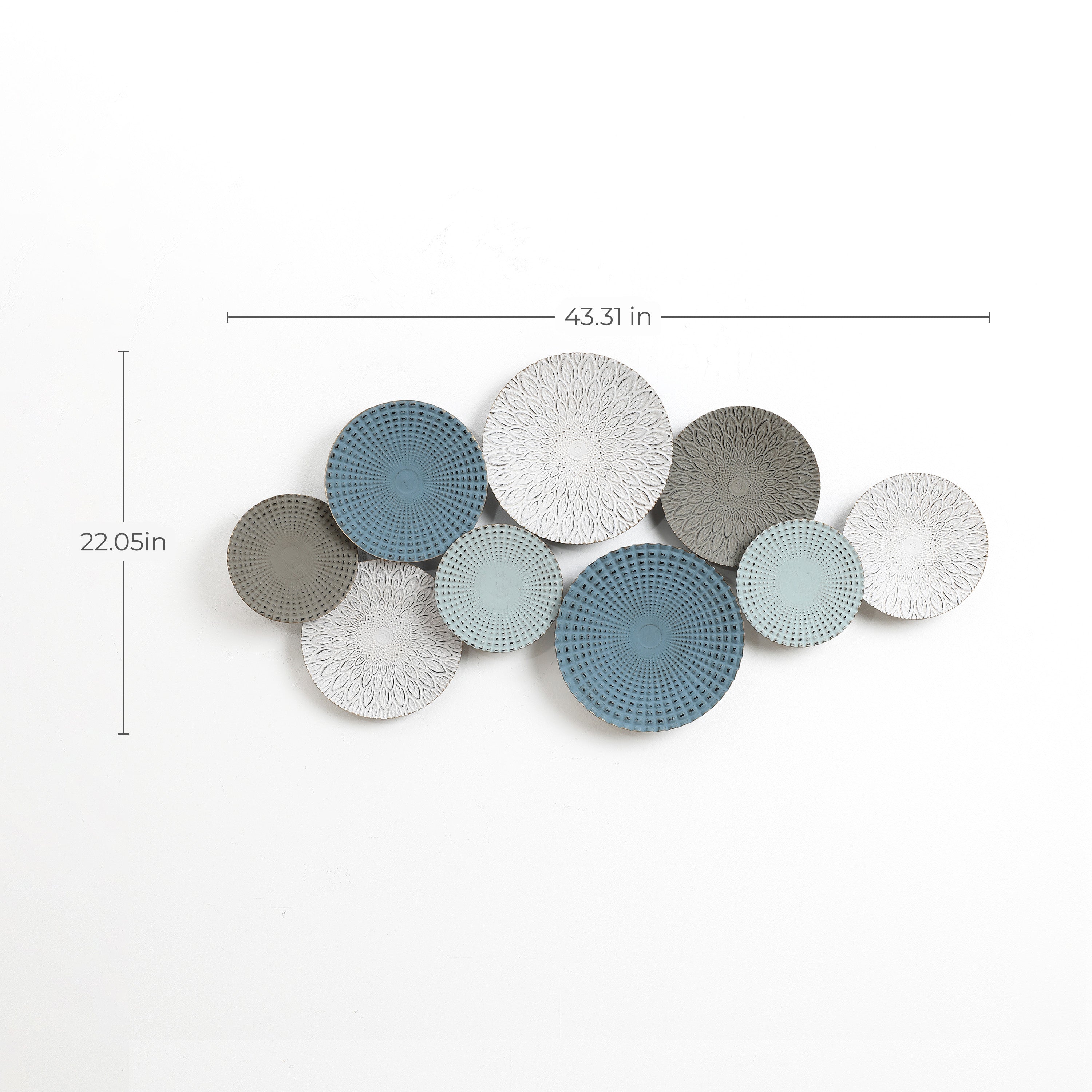 Künstlerische Metall-Wanddeko – Stilvolles Wohn-Accessoire